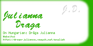 julianna draga business card